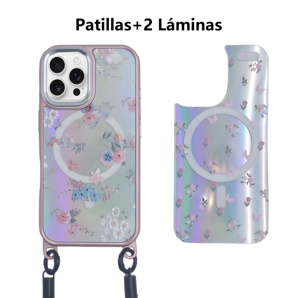 Samsung S25 Ultra Carcasa Magsafe con Láminas Estampadas Intercambiables