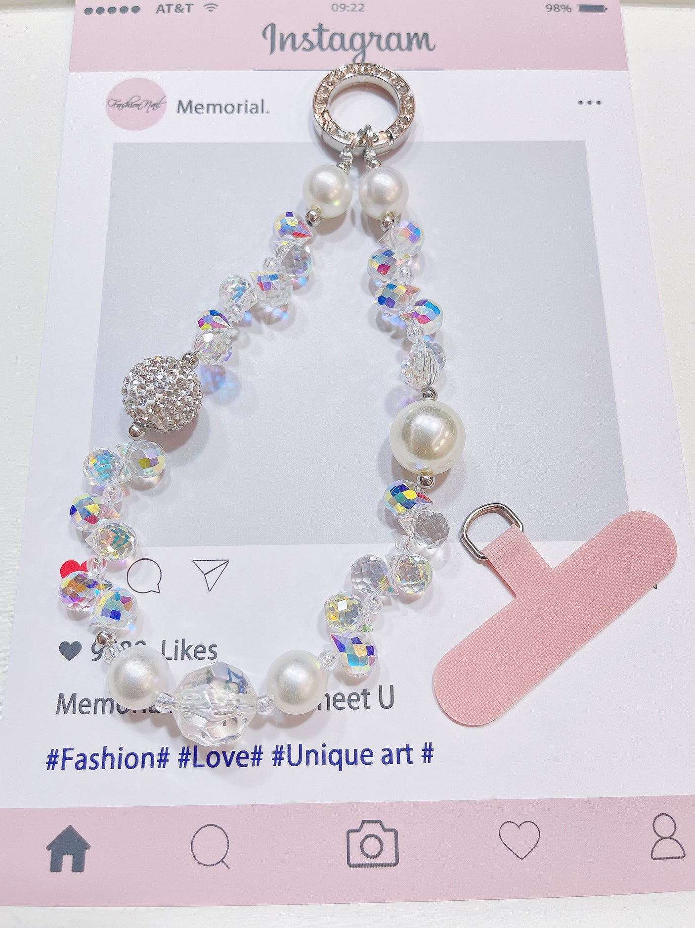 30cm Mobile Phone Charm Bracelet (Mix 5 pcs)