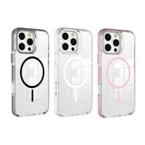 Funda Transparente iPhone 16E con Soporte para Cámara y MagSafe Protector de cámara incluido