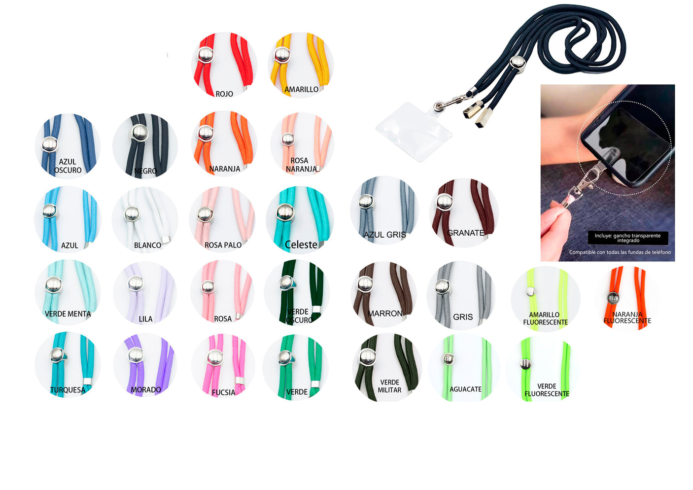 Cordón para móvil de 150cm