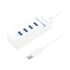 Adaptador HUB 4EN1 TYPE-C A USB 3.0 HU-01