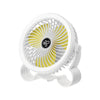 Ventilador de Escritorio Portátil 1200Mah con Panel Solar Modelo NF18