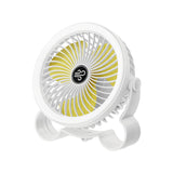 Ventilador de Escritorio Portátil 1200Mah con Panel Solar Modelo NF18
