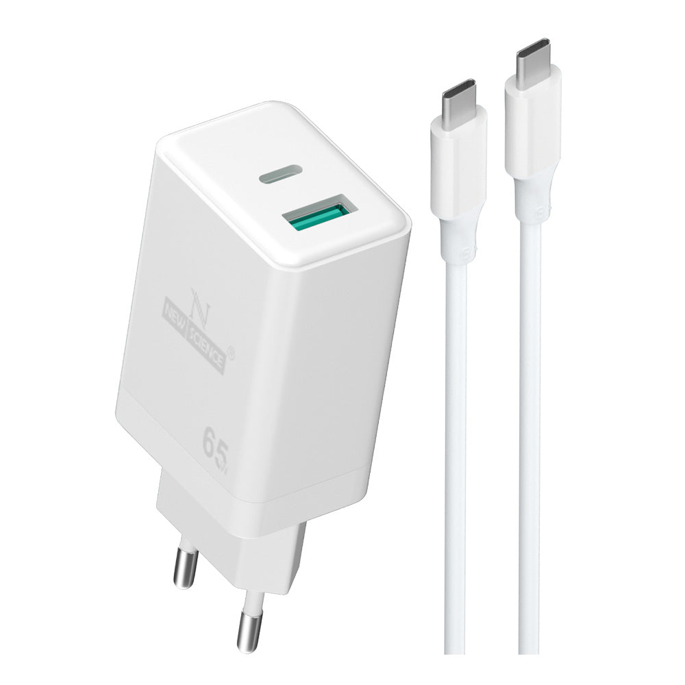 Cargador USB20W+PD45W a Type C Mod: SLD-T68