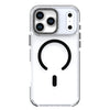 iPhone 17 Funda Magsafe Transparente Cristalina con Soporte de Cámara