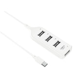Adaptador HUB 4EN1 Type-C a USB 3.0 HU-03