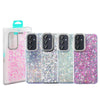 Samsung S25 Plus Funda Magnética con Purpurina y Brillantes