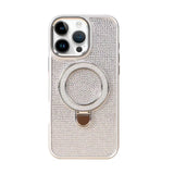 Redmi A5 (173mm) Carcasa Brillante de Diamantes con Anillo Soporte