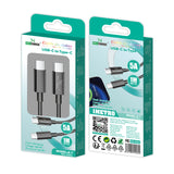 Cable PD USB-C a Type C 5A X-7