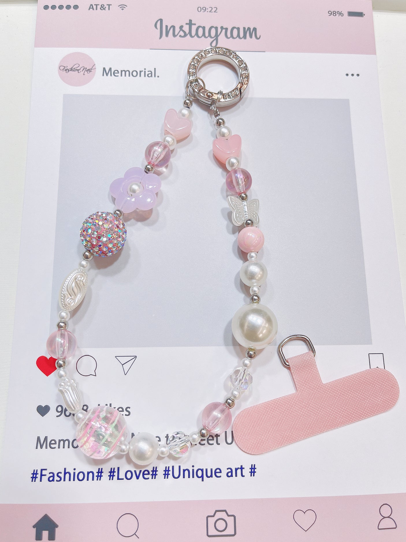 30cm Mobile Phone Charm Bracelet (Mix 5 pcs)