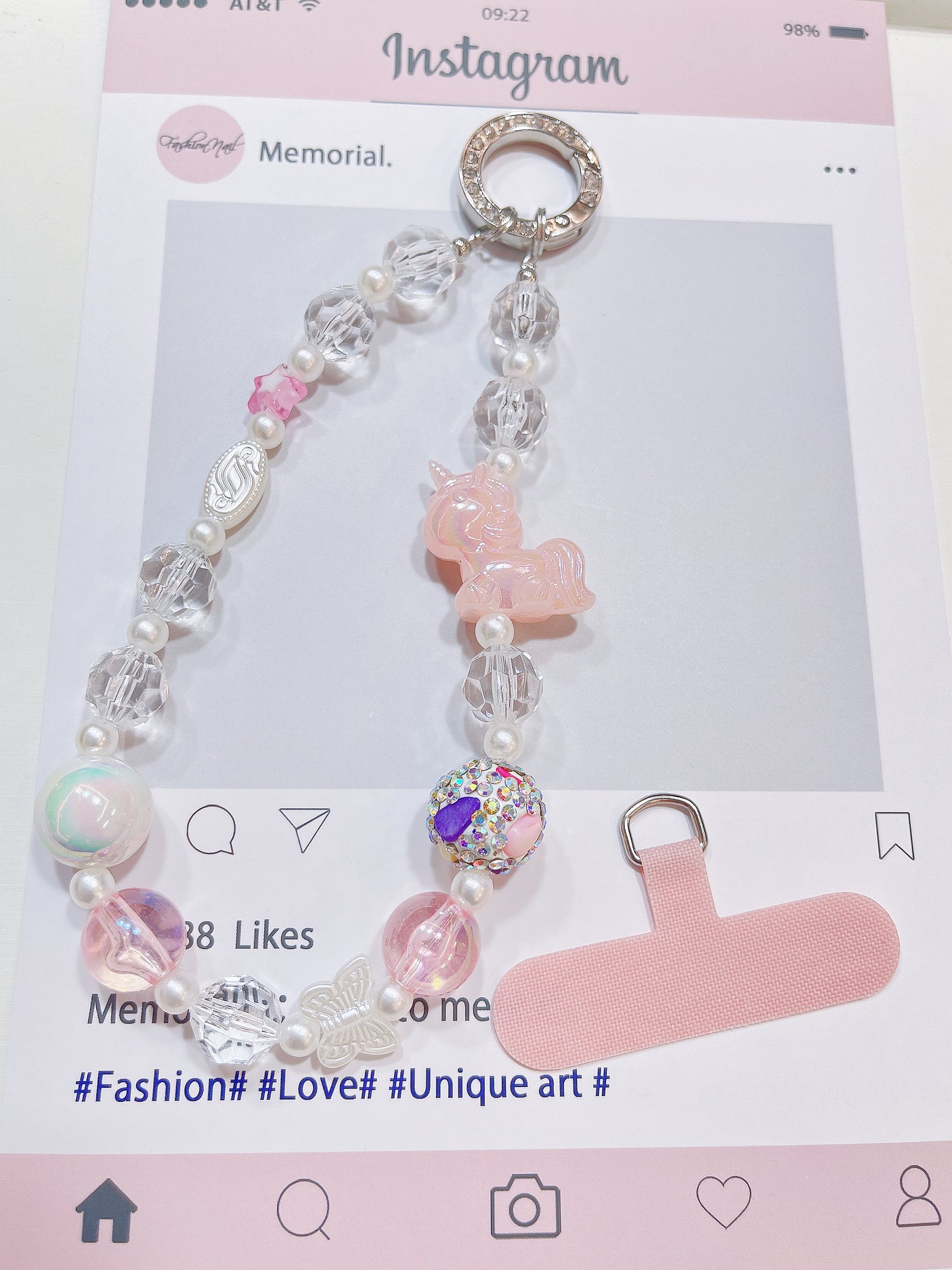 30cm Mobile Phone Charm Bracelet (Mix 5 pcs)