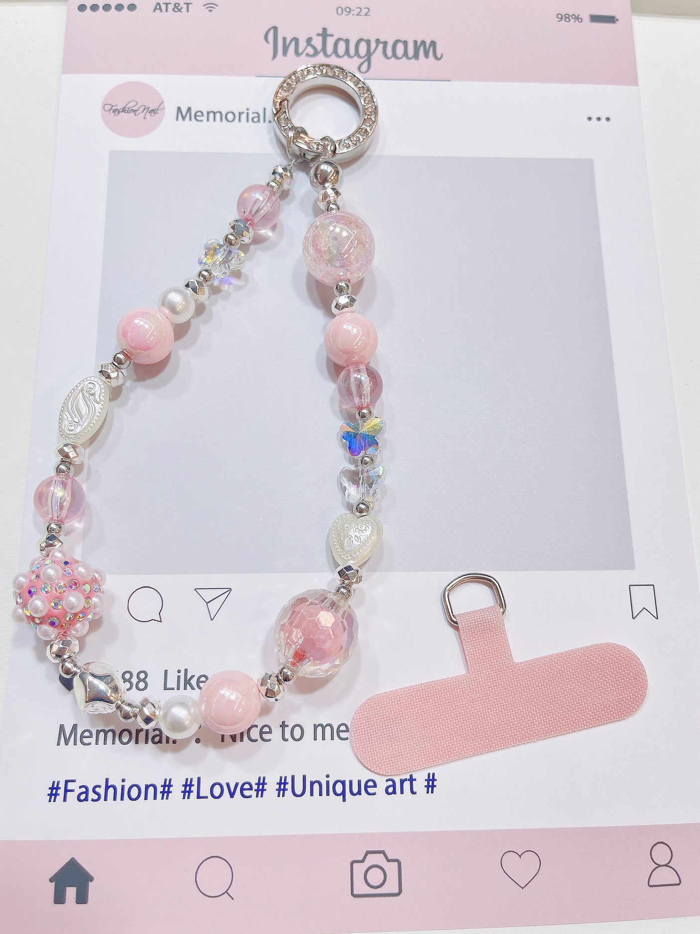 30cm Mobile Phone Charm Bracelet (Mix 5 pcs)