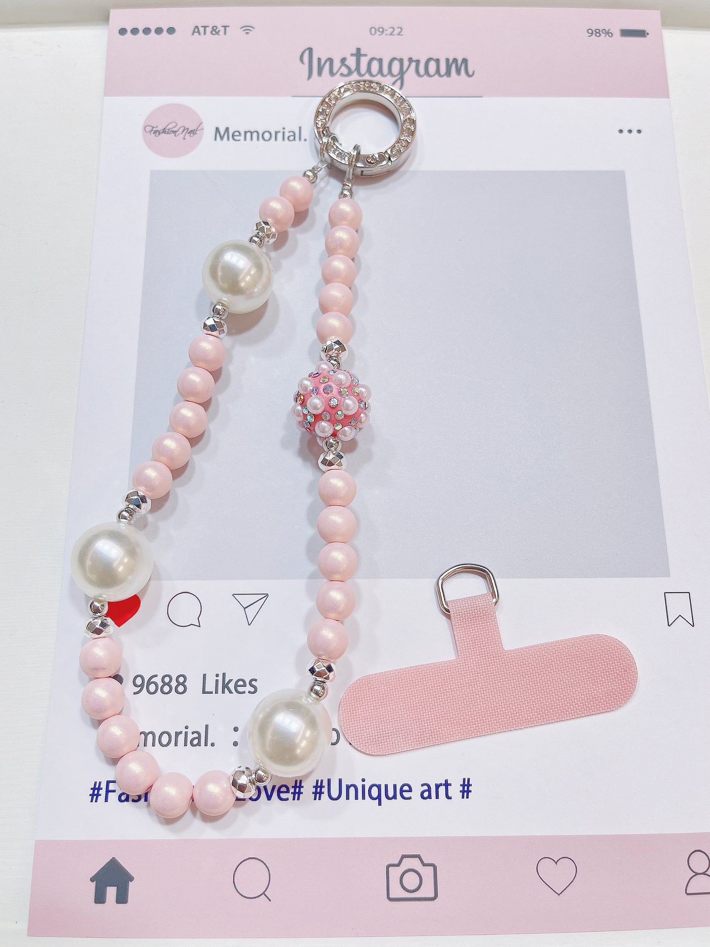 30cm Mobile Phone Charm Bracelet (Mix 5 pcs)