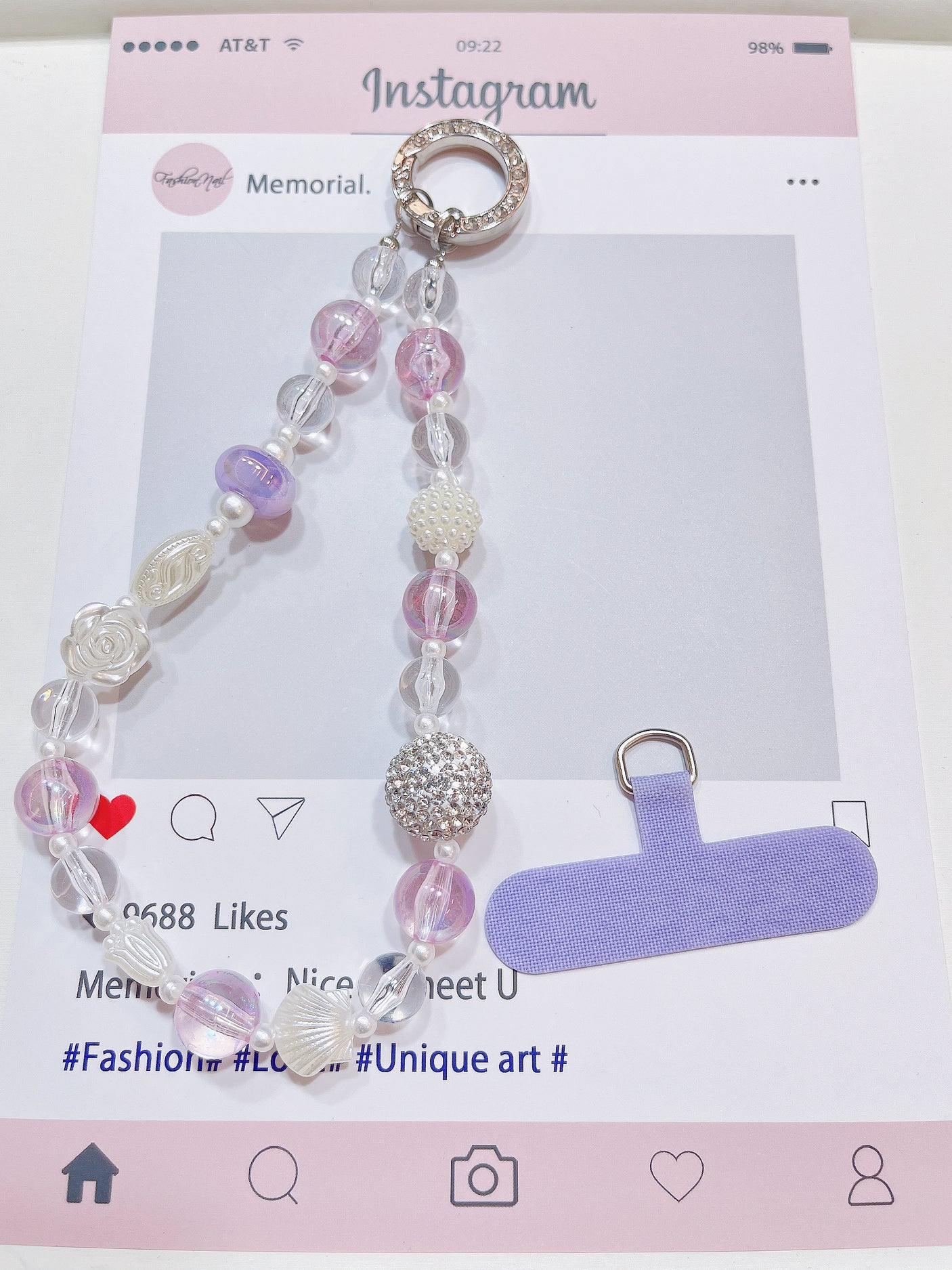 30cm Mobile Phone Charm Bracelet (Mix 5 pcs)