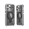 iPhone 16 Plus Glitter Magsafe Case with Foldable Ring Holder