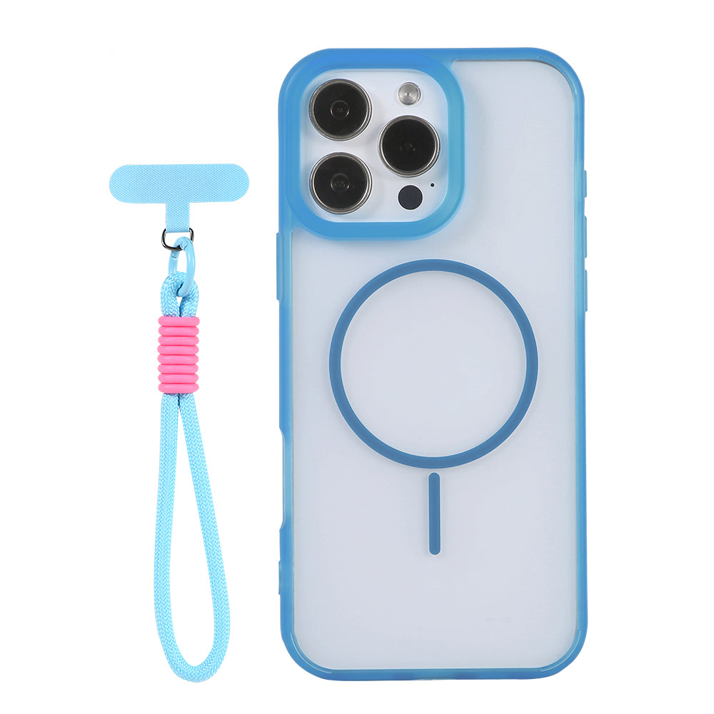 iPhone 16 Funda Magnética Mate con cuerda