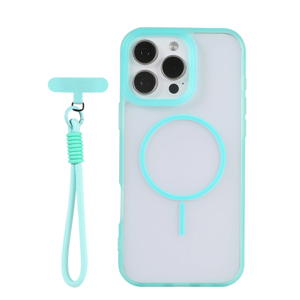 iPhone 16 Funda Magnética Mate con cuerda