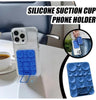 Soporte de teléfono con ventosas de silicona multifuncional