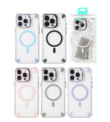 iPhone 15 Pro Max Funda Transparente con MagSafe y Lente Protectora