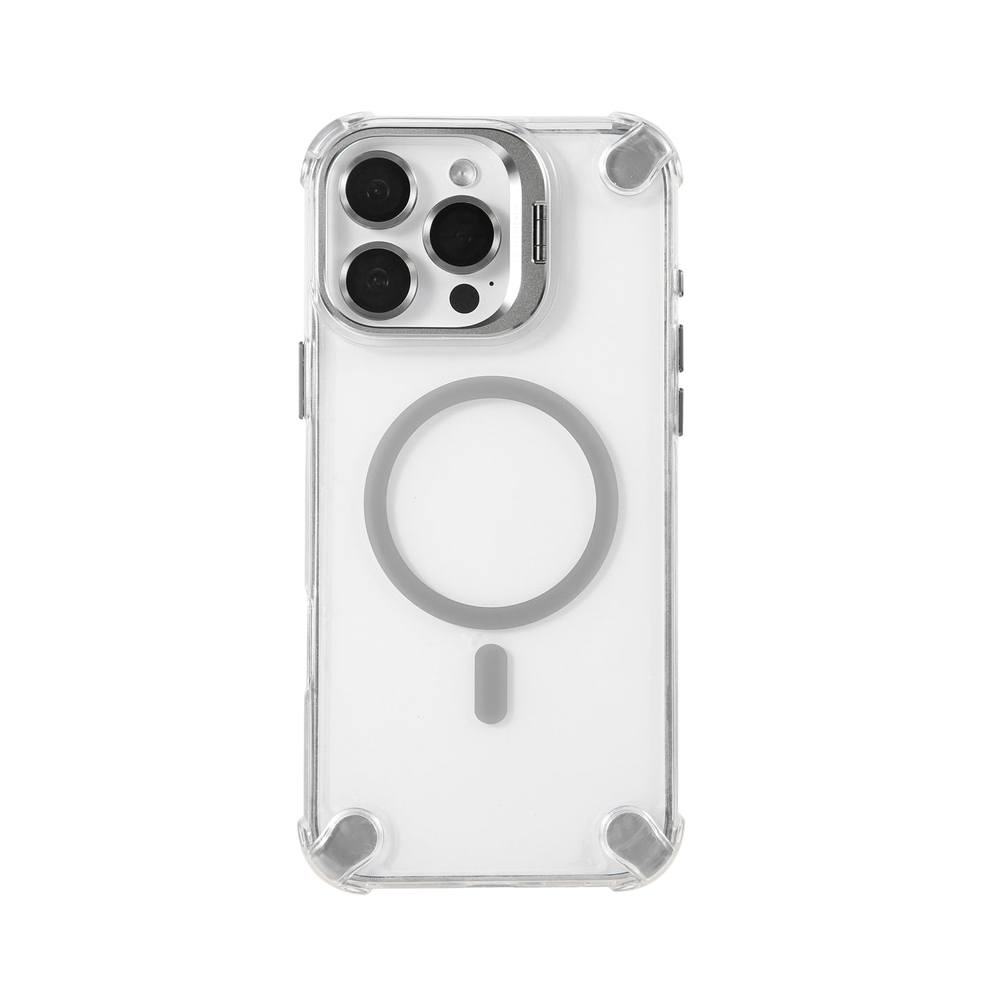 iPhone 15 Pro Max Funda Transparente con MagSafe y Lente Protectora