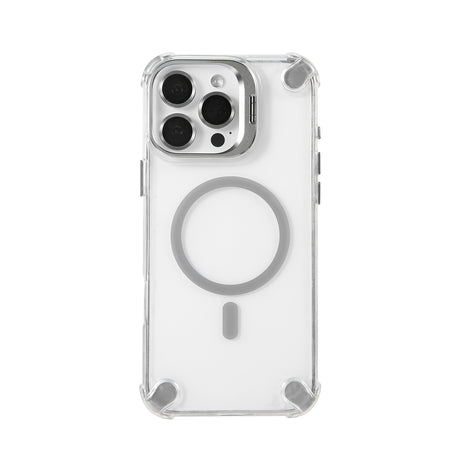 iPhone 15 Funda Transparente con MagSafe y Lente Protectora