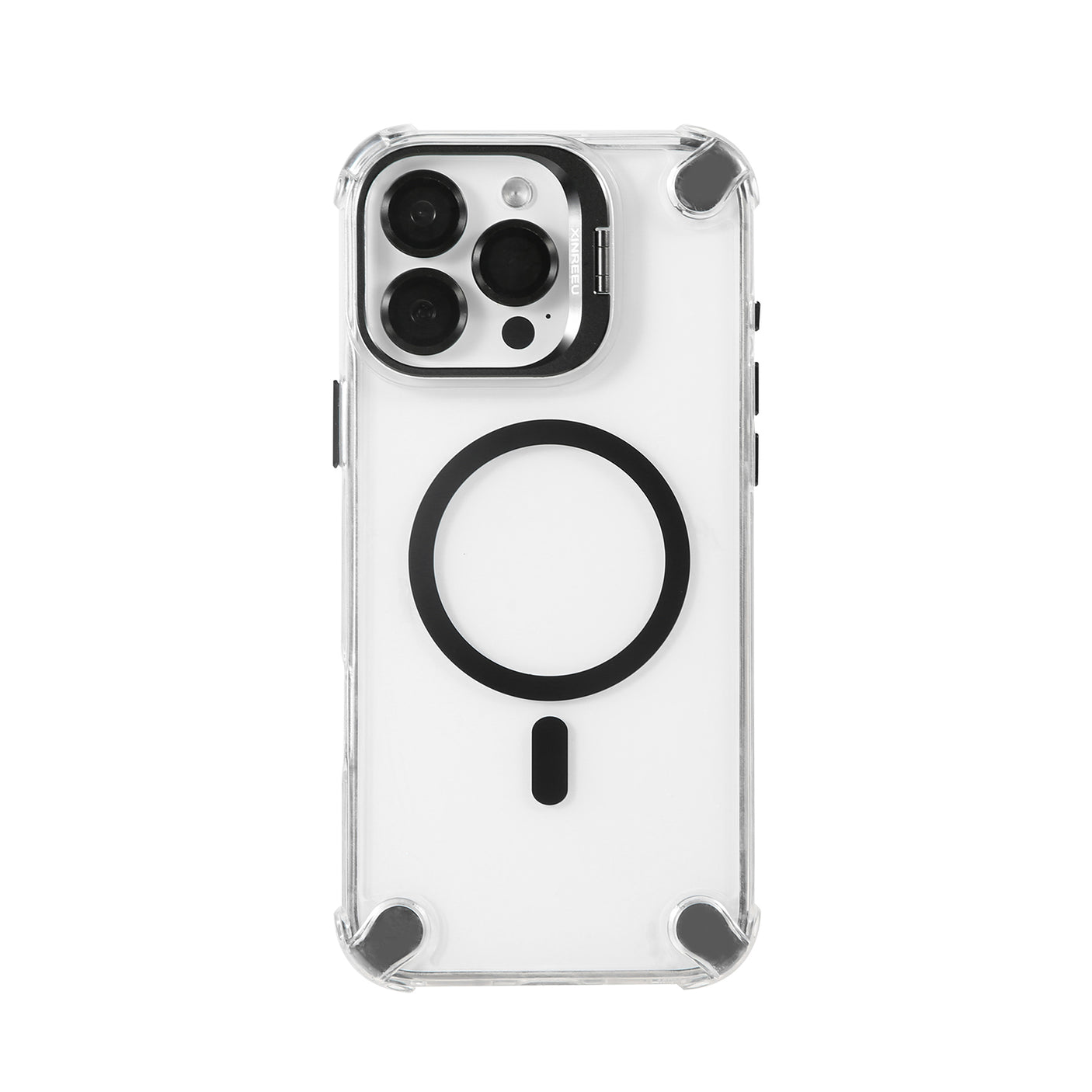 iPhone 15 Pro Max Funda Transparente con MagSafe y Lente Protectora