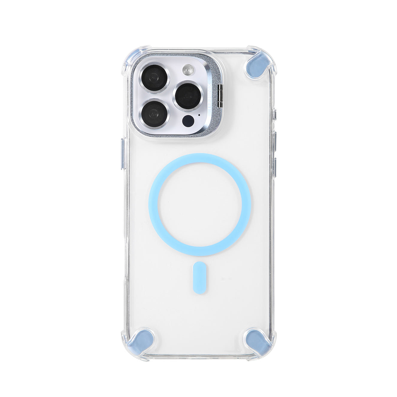 iPhone 15 Pro Max Funda Transparente con MagSafe y Lente Protectora