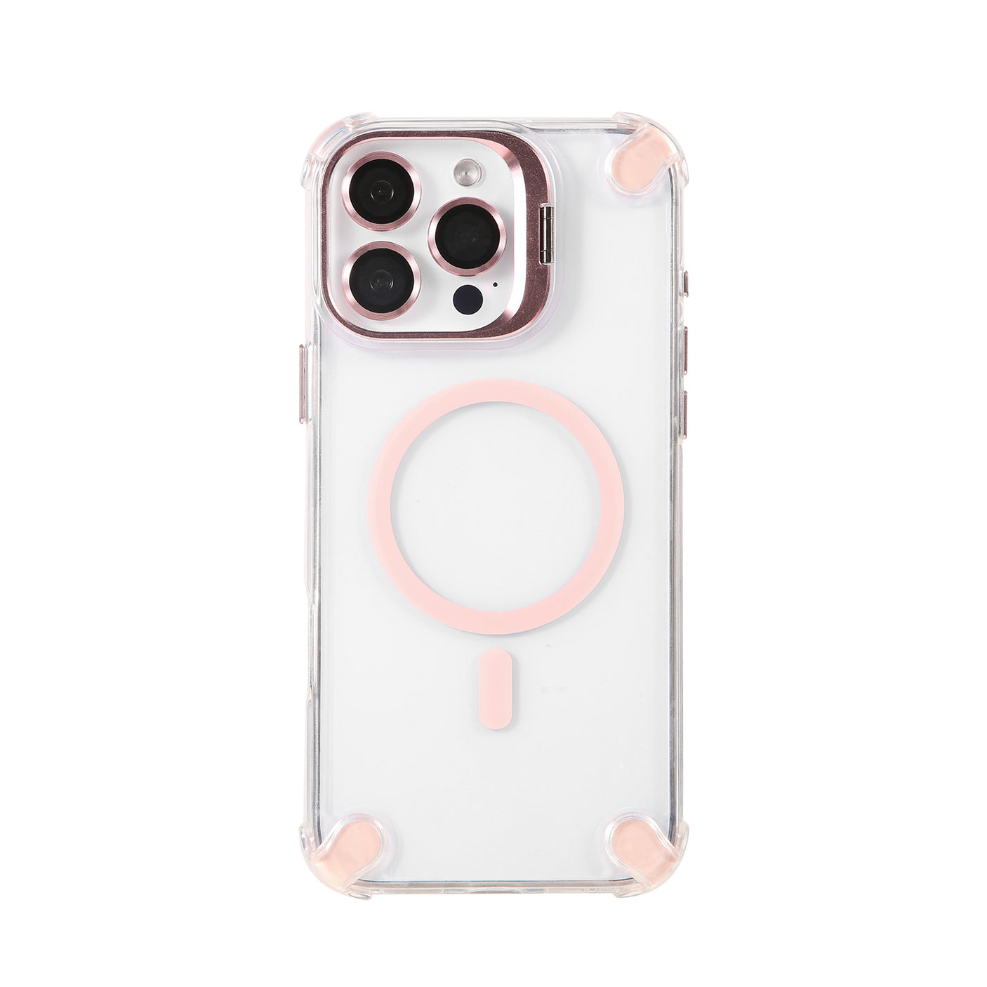 iPhone 15 Pro Max Funda Transparente con MagSafe y Lente Protectora