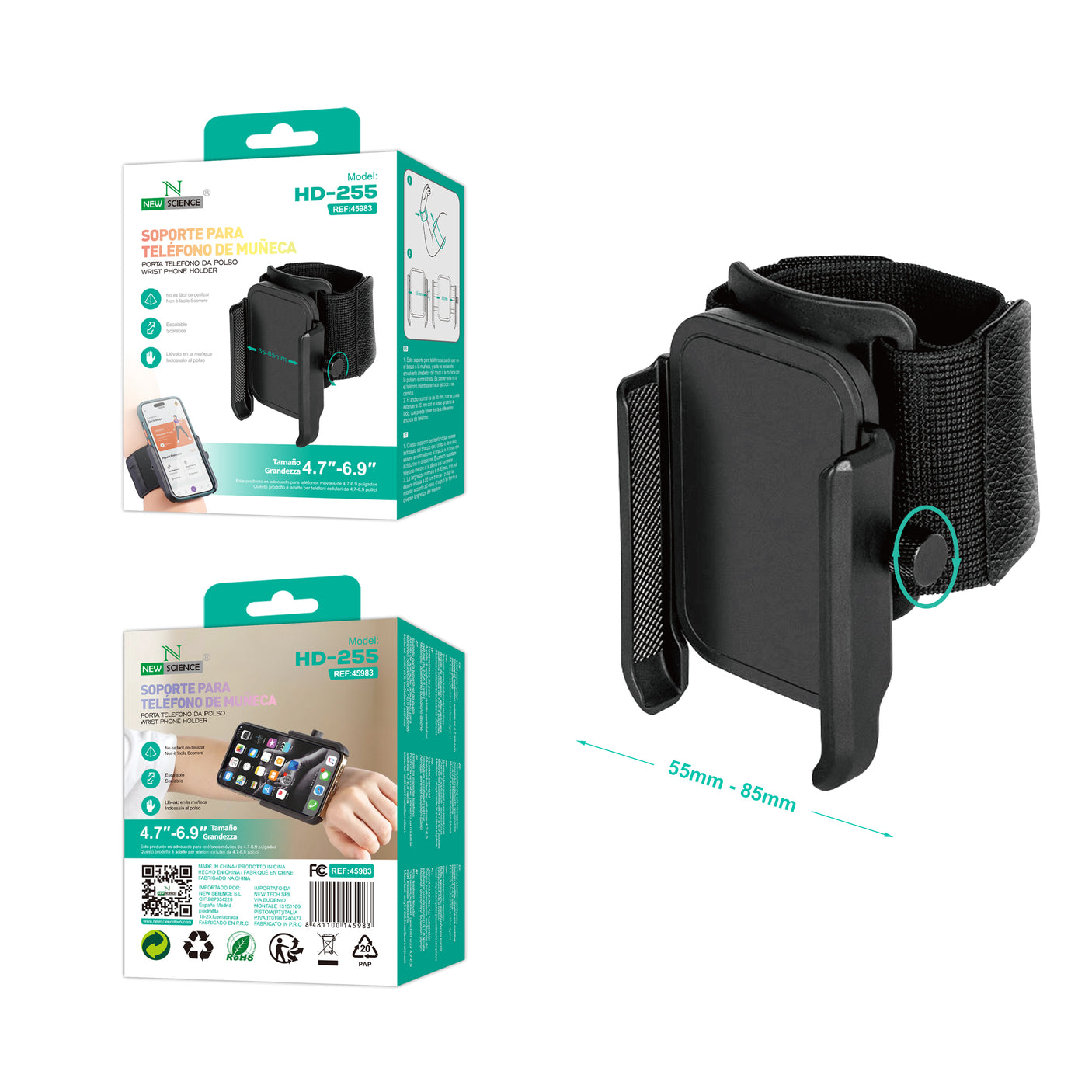 Soporte Movil Para Muñeca HD-255