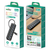 Adaptador HUB 7EN1 Type-C a USB 2.0 HU-05