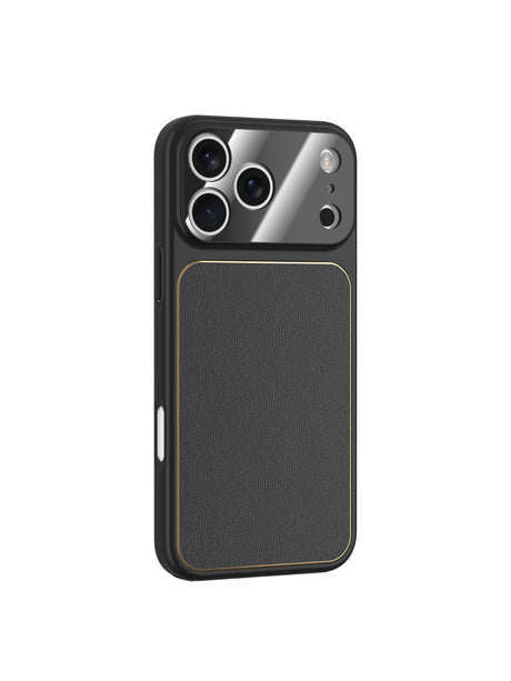 iPhone 17 Pro Soft-Touch Leather Case