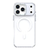 iPhone 17 Funda Magsafe Transparente Cristalina con Soporte de Cámara