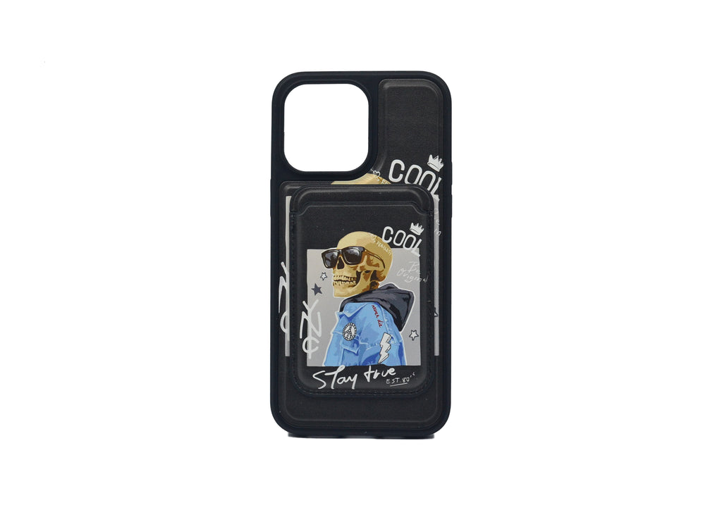 iPhone 12/12 Pro Leather Case with Magnetic Wallet/Card Holder