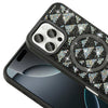 Funda Magnética Brillante iPhone 16 con Tarjetero