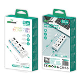 Adaptador HUB 4EN1 Type C a USB 2.0 ( Con interruptor ) HU-04