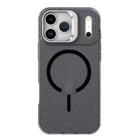iPhone 17 Funda Transparente con Purpurina y MagSafe