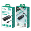 Adaptador HUB 4EN1 TYPE-C A USB 3.0 HU-01