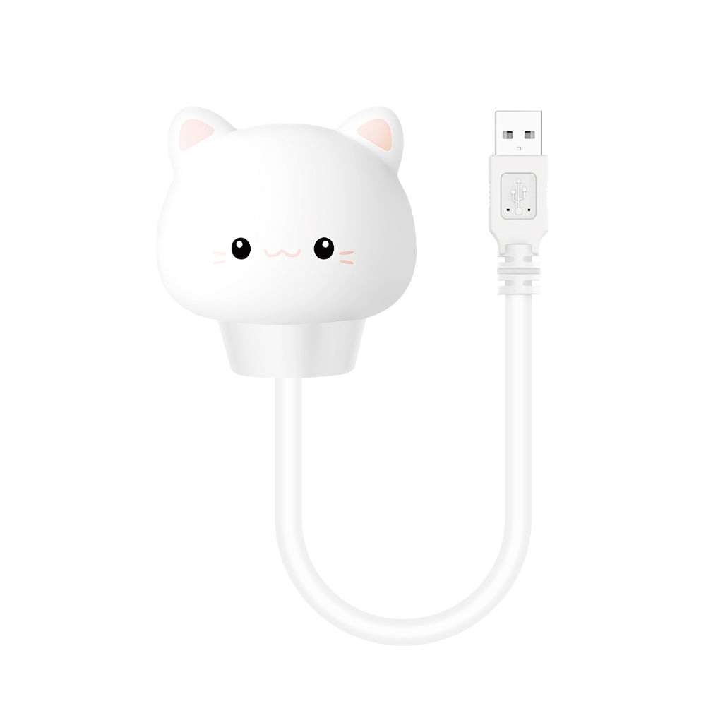 Luz Nocturna con Voz Inteligente Diseño Gato DL-57