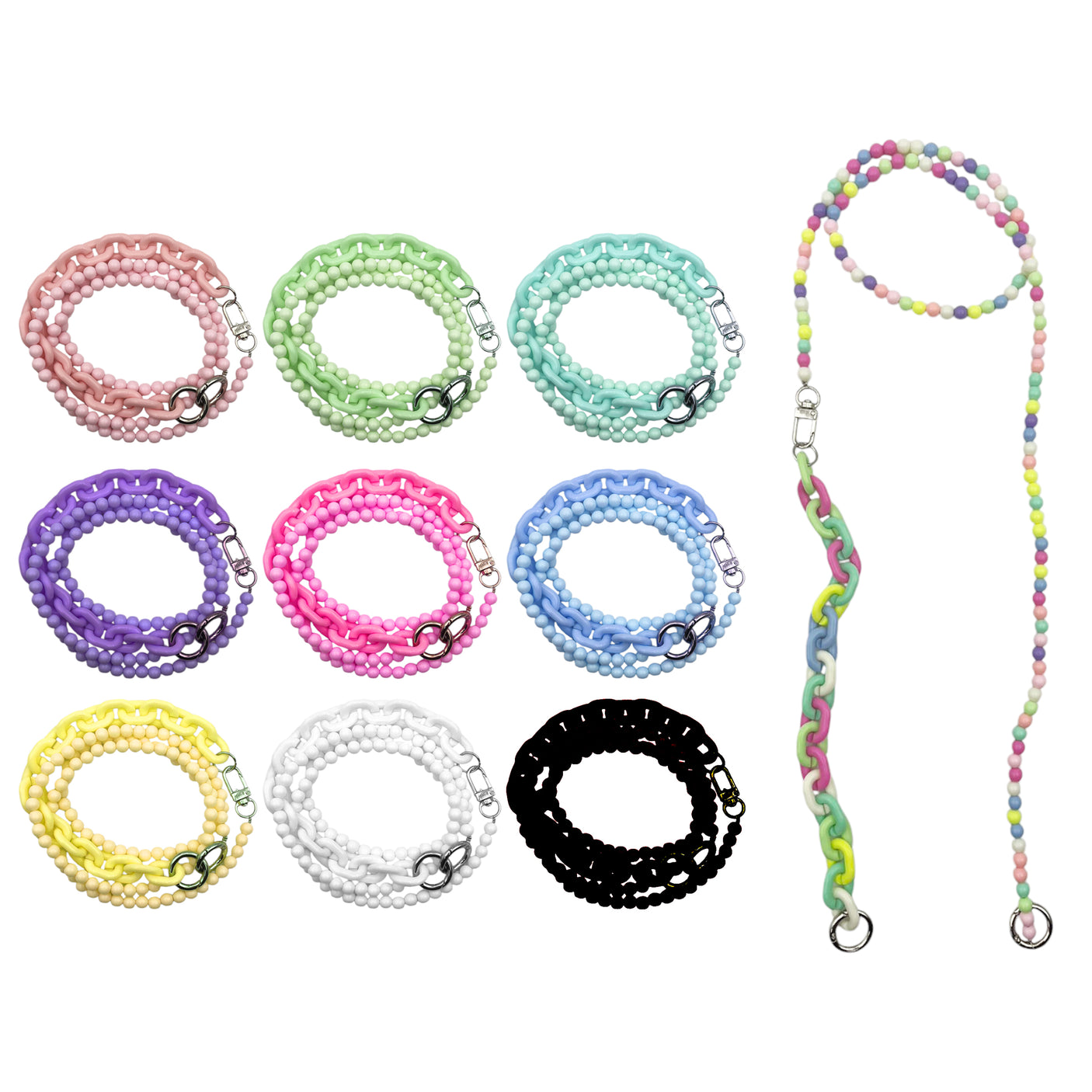 Colgante Abalorios 120cm (Mix 5 Uds)
