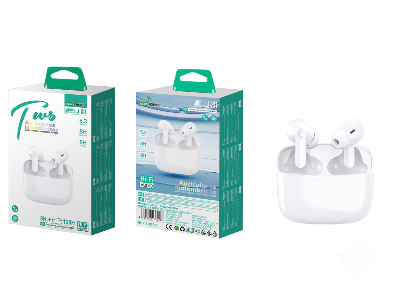 Auriculares Inalámbricos J-20