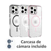 Funda Transparente iPhone 16 Plus con Soporte para Cámara y MagSafe Protector de cámara incluido
