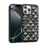 Funda Magnética Brillante iPhone 16 con Tarjetero