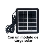 Ventilador de Escritorio Portátil 1200Mah con Panel Solar Modelo NF18