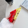 Funda de silicona colorida iPhone 12 / 12 Pro con ventosas