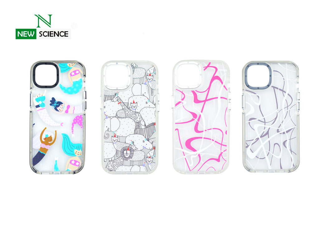 Samsung A06 Carcasa Antigolpes con Diseño (Mix 4 uds)