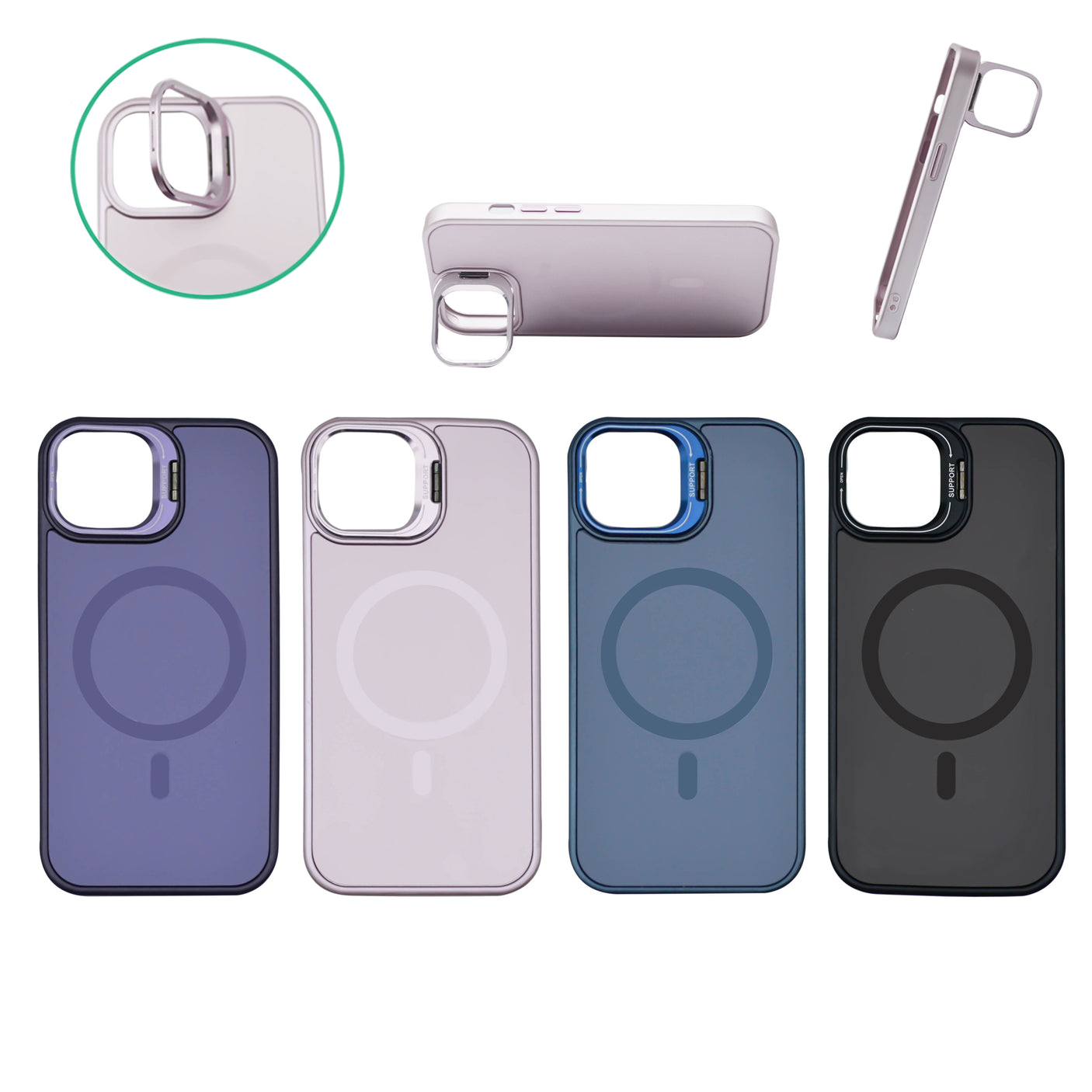 iPhone 15 Plus Magsafe Case with Invisible Holder