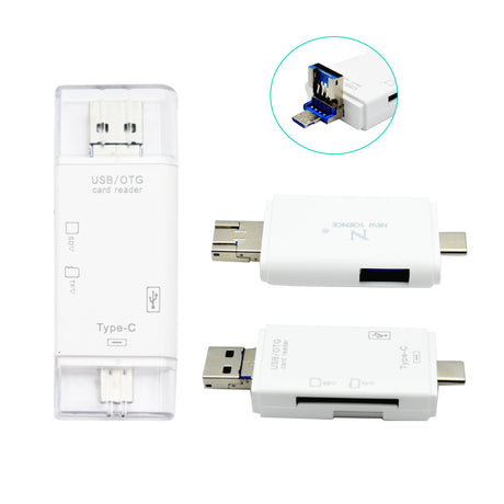 Card reader for SD/TF/USB/Type C/Micro DK-06
