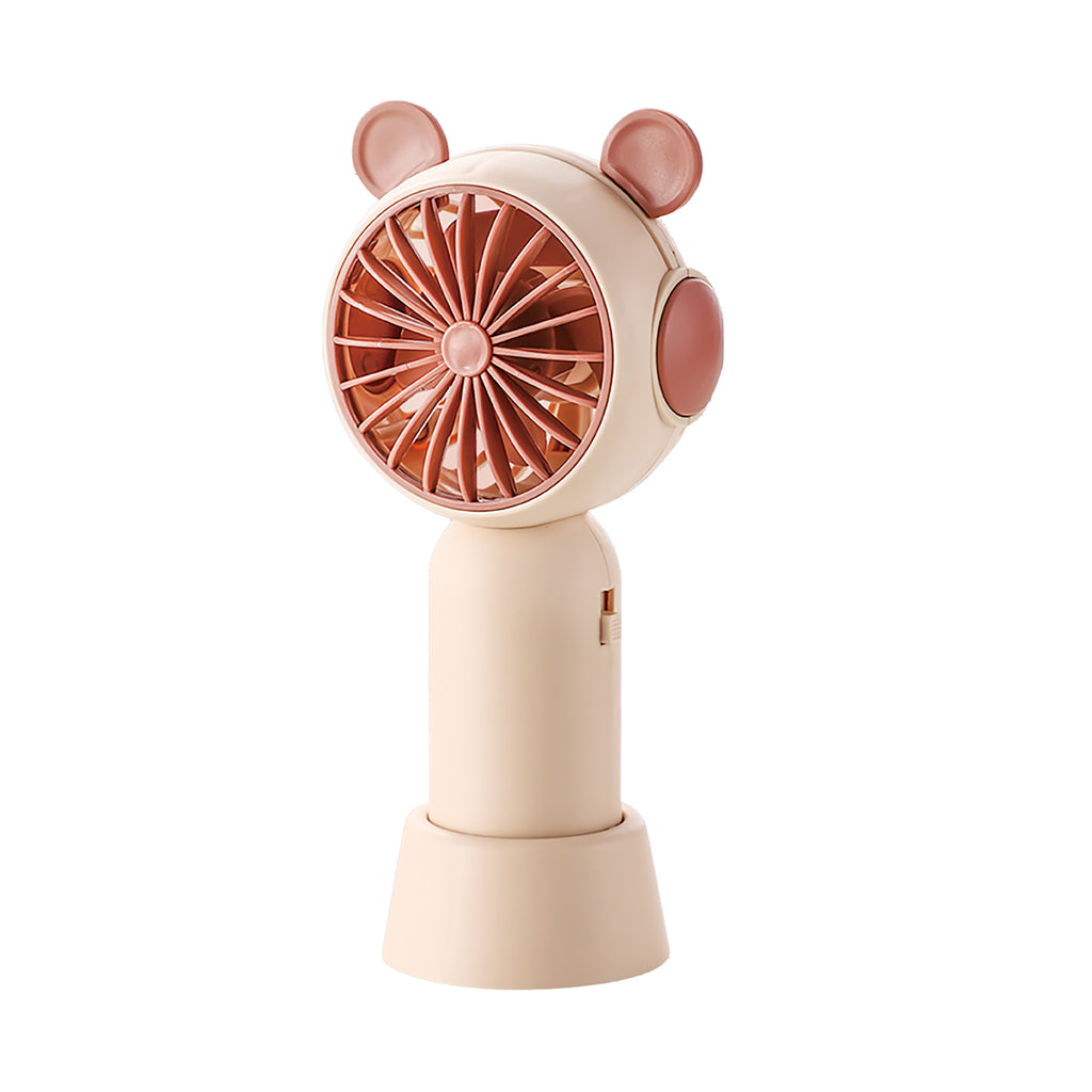 Ventilador Portátil (Recargable por USB) con Diseño de Gato NF8