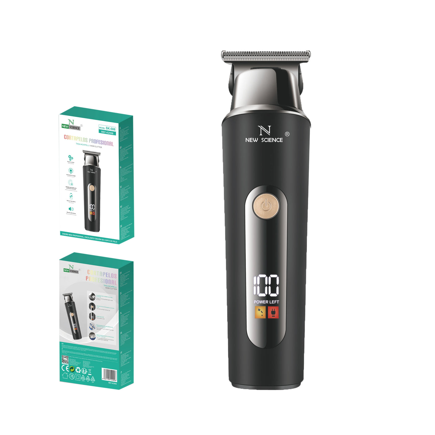 Professional Rechargeable Hair Clipper SK-586 