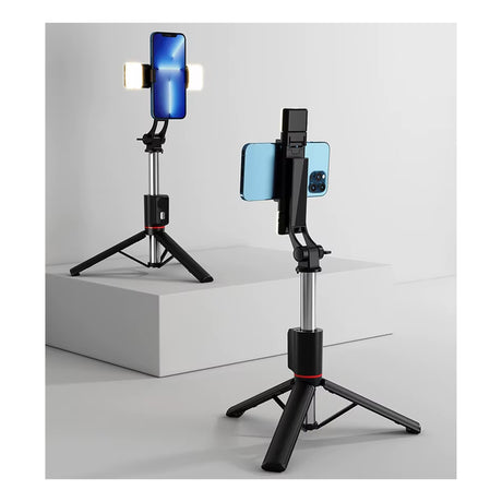 (Black) Selfie Stick 29.5-170cm Model:DE-36